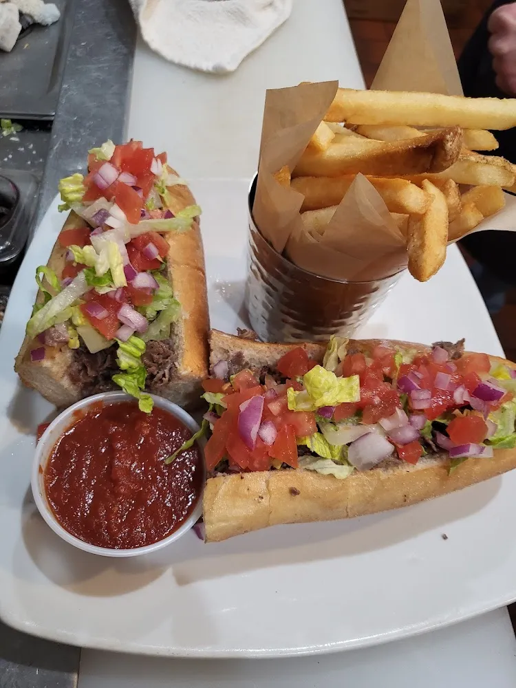 Cuzins Grilled Rib Eye Steak Sandwich