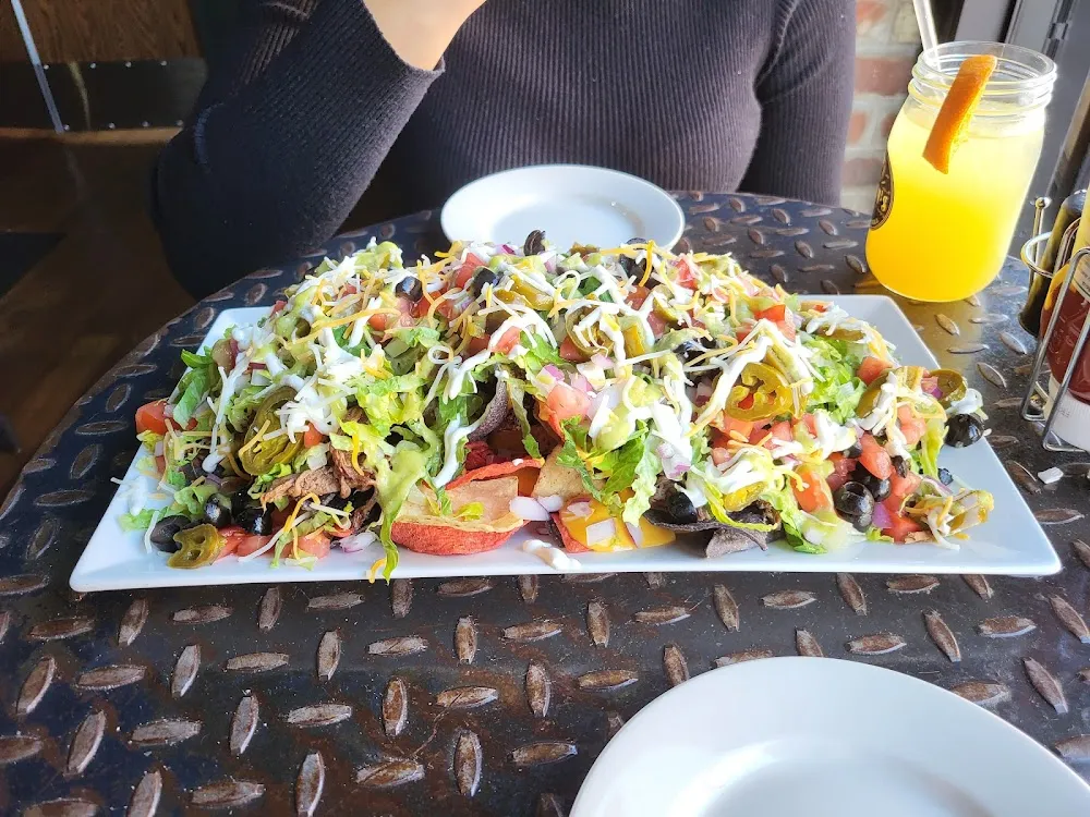 Shredded Chicken Nachos